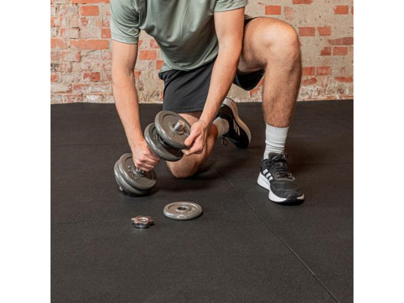 TITAN LIFE LIFE 15 kg Adjustable Iron Dumbbell *DEMO*
