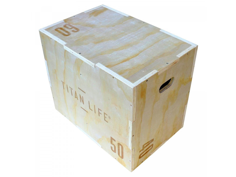 TITAN LIFE LIFE Plyo Boxes Wooden