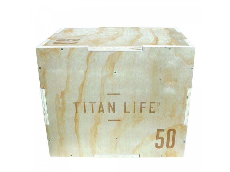 TITAN LIFE LIFE Plyo Boxes Wooden