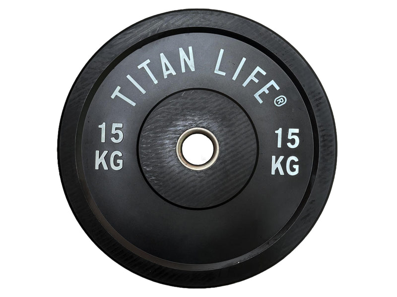 TITAN LIFE PRO Bumper Plate Rubber 15 kg