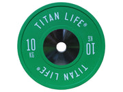 TITAN LIFE PRO Bumper Plates Elite 10 kg