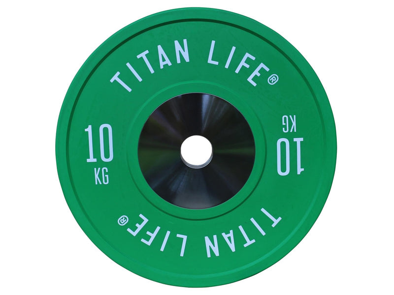 TITAN LIFE PRO Bumper Plates Elite 10 kg