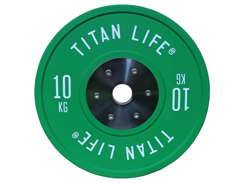TITAN LIFE PRO Bumper Plates Elite 10 kg