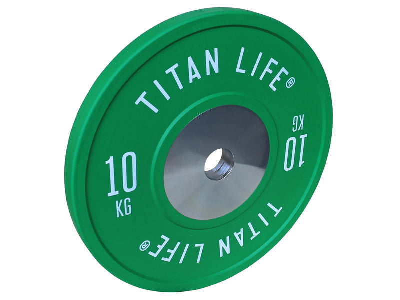 TITAN LIFE PRO Bumper Plates Elite 10 kg