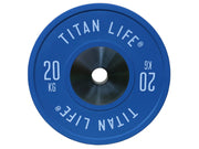 TITAN LIFE PRO Bumper Plates Elite 20 kg