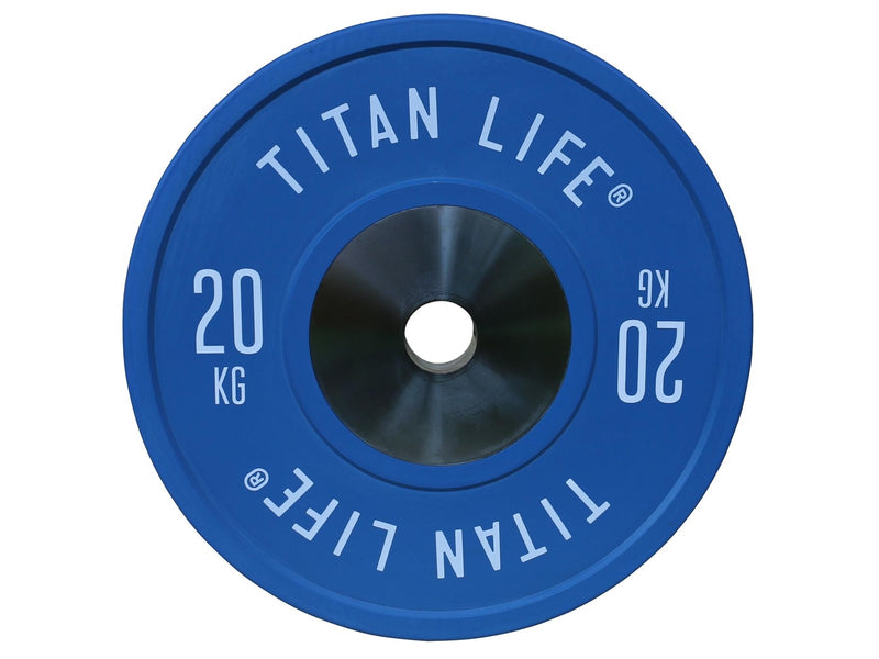TITAN LIFE PRO Bumper Plates Elite 20 kg