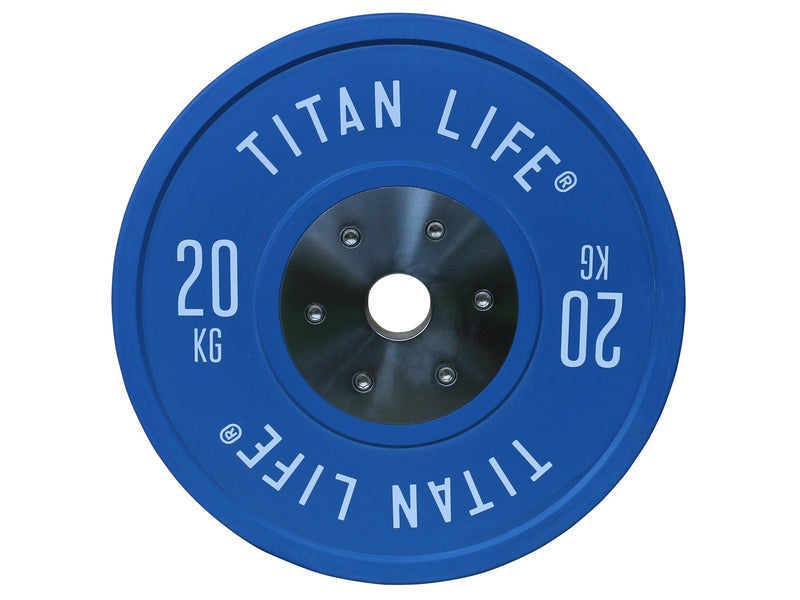 TITAN LIFE PRO Bumper Plates Elite 20 kg