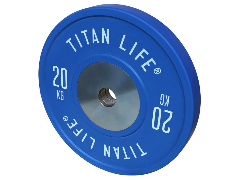 TITAN LIFE PRO Bumper Plates Elite 20 kg