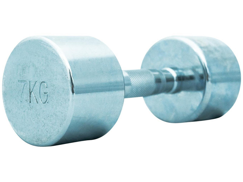 TITAN LIFE PRO Chrome Dumbbell 7 kg