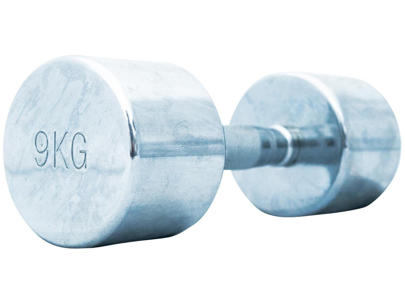 TITAN LIFE PRO Chrome Dumbbell 9 kg