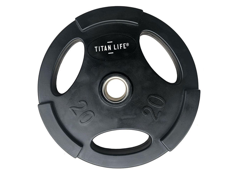 TITAN LIFE Weight Disc 20 kg Rubber