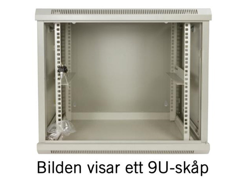 TOTEN System Z - 9U - Wall Mount Rack Cabinet