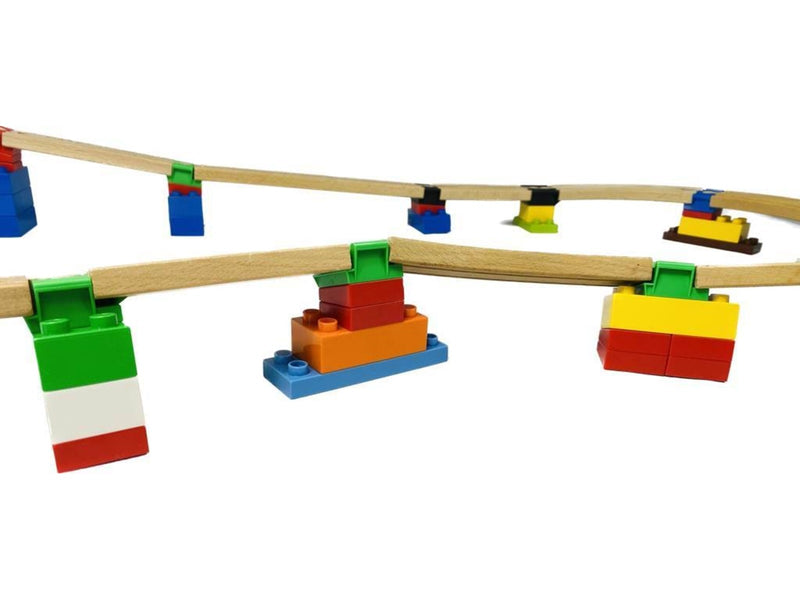 TOY2 Track Connector - Engineer Set incl. Slopes & Arches