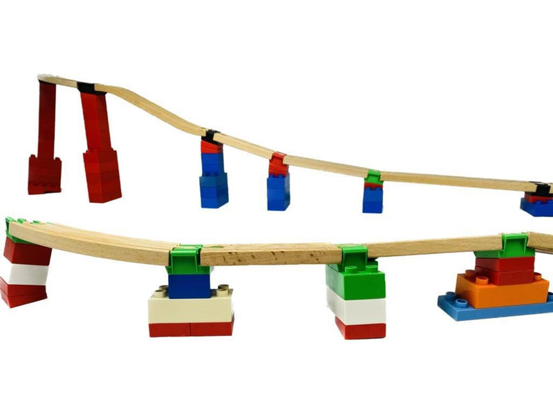 TOY2 Track Connector - Engineer Set incl. Slopes & Arches