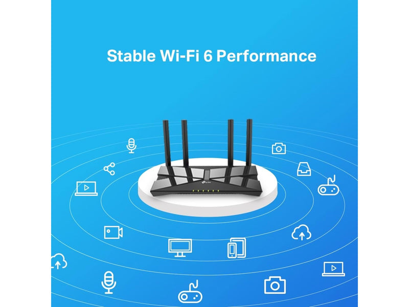 TP-Link Archer AX10 Wi-Fi 6 Router - Wireless router Wi-Fi 6