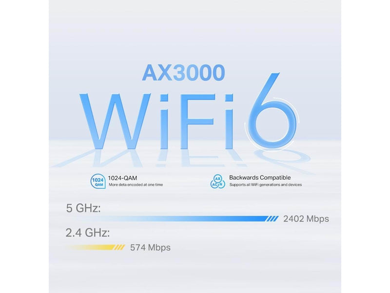 TP-Link Deco X50-4G 4G+ AX3000 Whole Home Mesh WiFi 6 Gateway (1-Pack) - Mesh router Wi-Fi 6