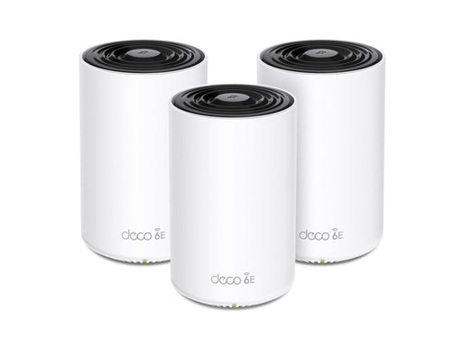 TP-Link Deco XE75 (3-PACK) AXE5400 Tri-Band Mesh - Wireless router 802.11a/b/g/n/ac/ax (Wi-Fi 6E)