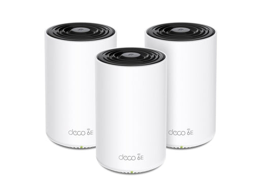TP-Link Deco XE75 Pro AXE5400 Tri-Band Mesh WiFi 6E System (3-Pack) - Mesh router 802.11a/b/g/n/ac/ax (Wi-Fi 6E)