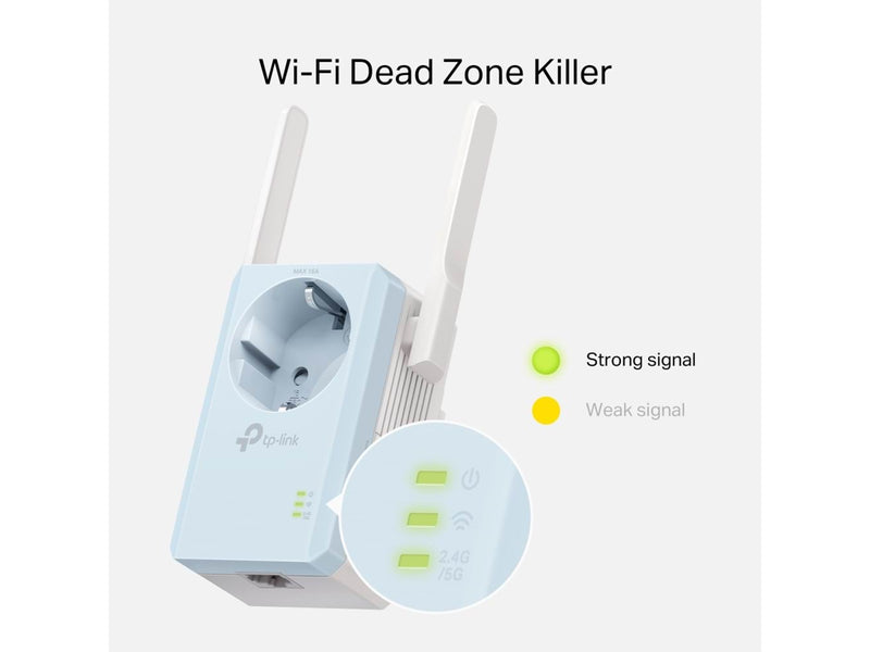 TP-Link RE365 AC1200 Wi-Fi Range Extender with AC Passthrough