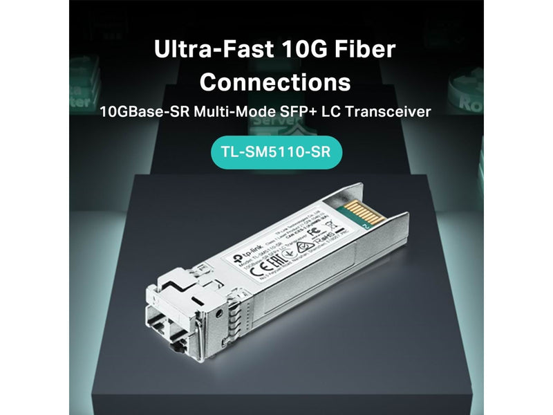 TP-Link SM5110-SR 10GBase-SR SFP+ LC Transceiver