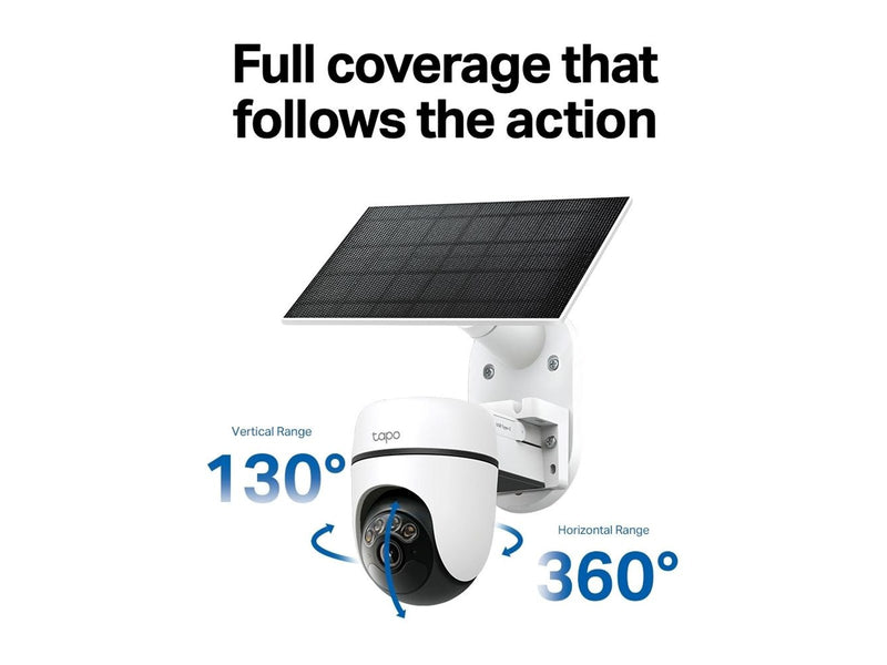 TP-Link Solar Cam 2K Pan/Tilt (2-Cam Kit)