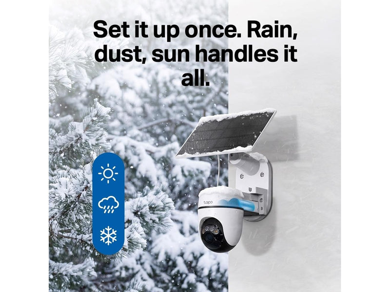 TP-Link Solar Cam 2K Pan/Tilt (2-Cam Kit)