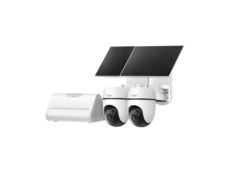 TP-Link Solar Cam 2K Pan/Tilt (2-Cam Kit)