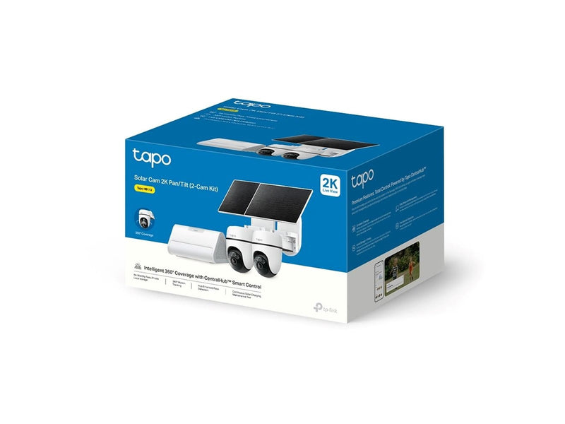 TP-Link Solar Cam 2K Pan/Tilt (2-Cam Kit)