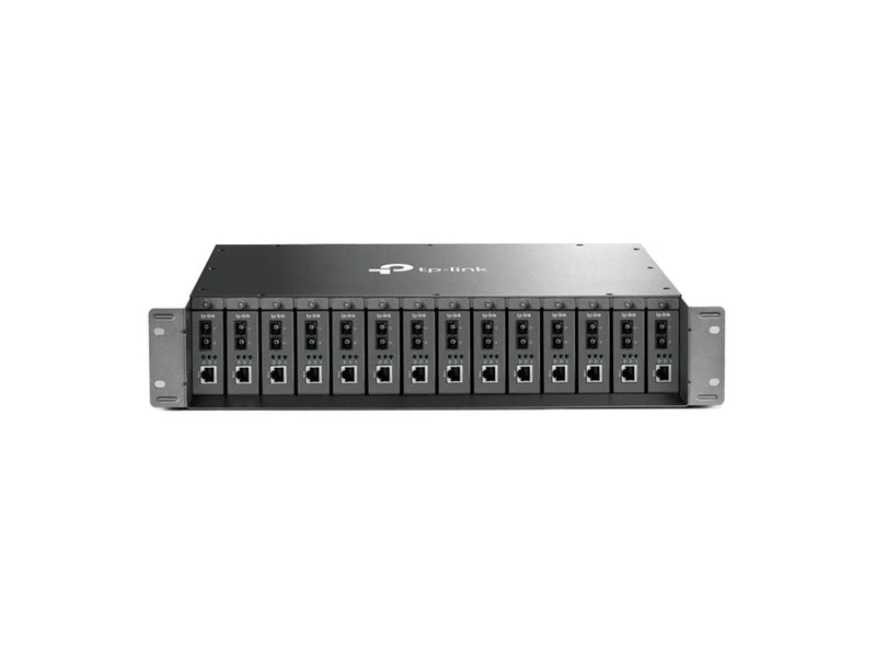 TP-Link TL-MC1400 14-Slot Rackmount Chassis for Media Converts 2U 19"