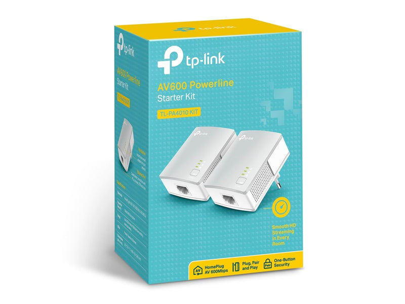 TP-Link TL-PA4010 KIT AV600 Powerline Starter Kit