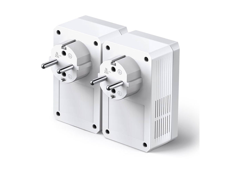TP-Link TL-PA4010P KIT AV600 Passthrough Powerline Starter Kit Homeplugs
