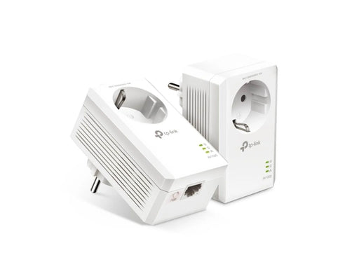 TP-Link TL-PA7017P KIT (2-pack) AV1000 Gigabit Passthrough Powerline Starter Kit Homeplugs