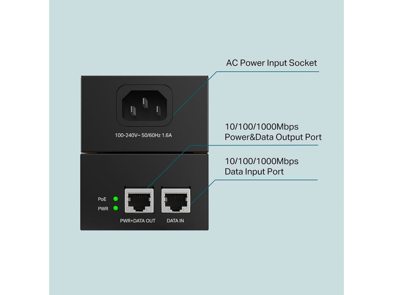 TP-Link TL-POE170S PoE++ Injector