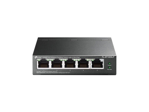 TP-Link TL-SF1005LP 5-Port 10/100Mbps Desktop PoE Switch with 4-Port PoE (41W)