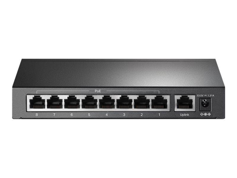 TP-Link TL-SF1009P 9-Port 10/100Mbps Desktop Switch with 8-Port PoE+