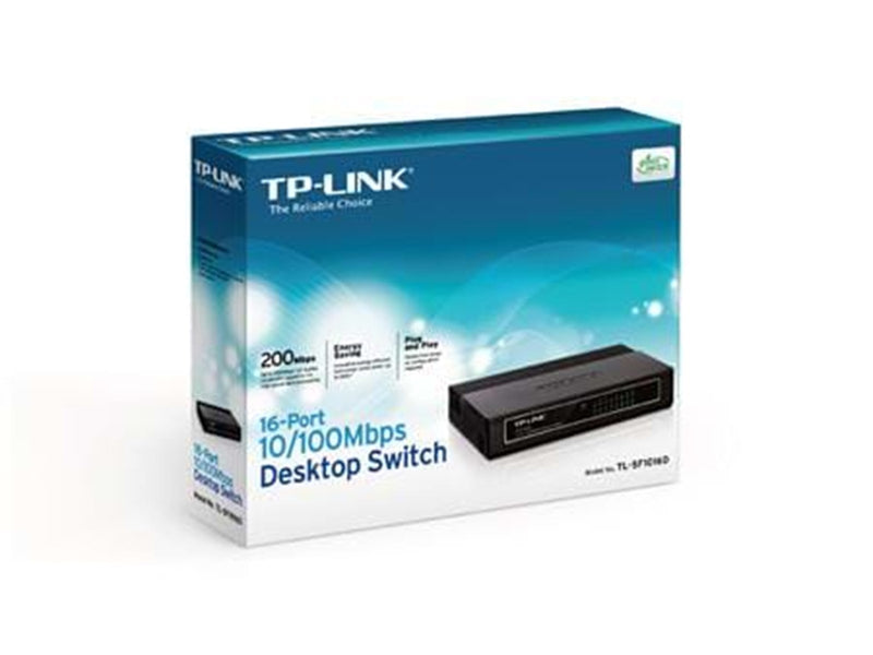 TP-Link TL-SF1016D 16-Port 10/100Mbps Desktop Switch