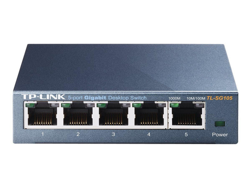 TP-Link TL-SG105 5-Port 10/100/1000Mbps Desktop Switch