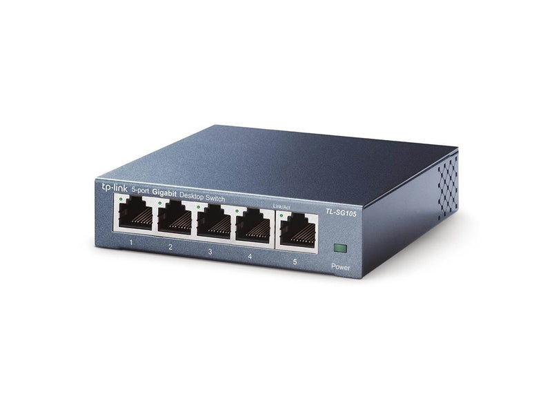 TP-Link TL-SG105 5-Port 10/100/1000Mbps Desktop Switch