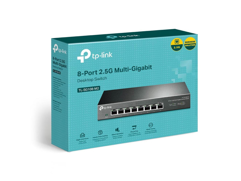 TP-Link TL-SG108-M2 8-Port 2.5G Desktop Switch