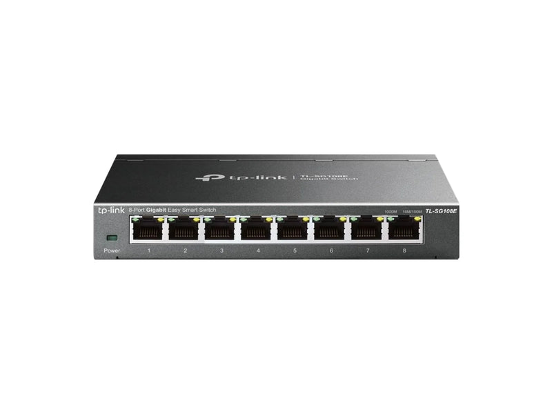 TP-Link TL-SG108E 8-Port Gigabit Easy Smart Switch