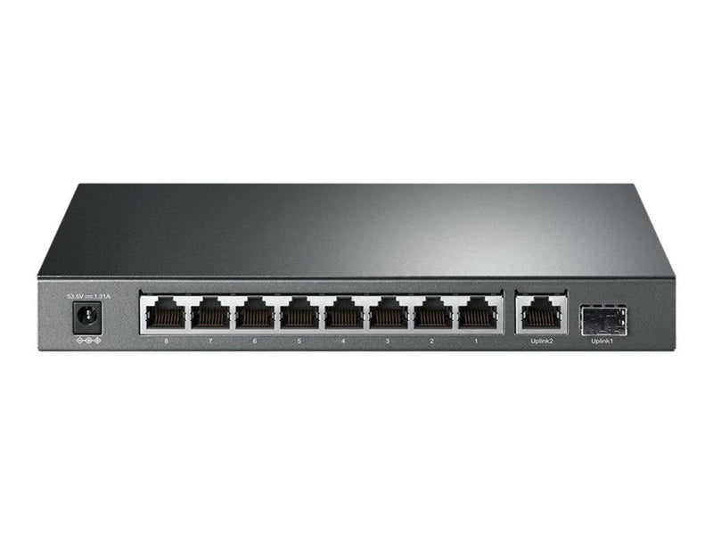 TP-Link TL-SG1210P 10-Port Gigabit Desktop Switch with 8-Port PoE+