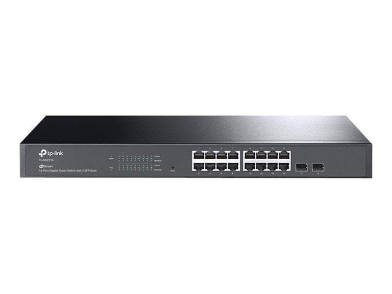TP-Link TL-SG2218 etStream 16-Port Gigabit Smart Switch with 2 SFP Slots