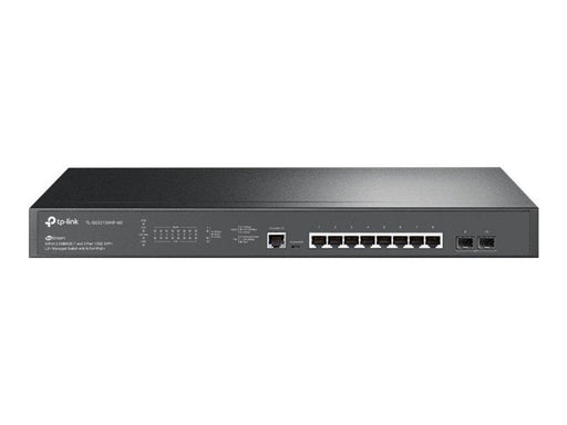 TP-Link TL-SG3210XHP-M2 JetStream 8-Port 2.5GBASE-T and 2-Port 10GE SFP+ L2+ Managed Switch with 8-Port PoE+