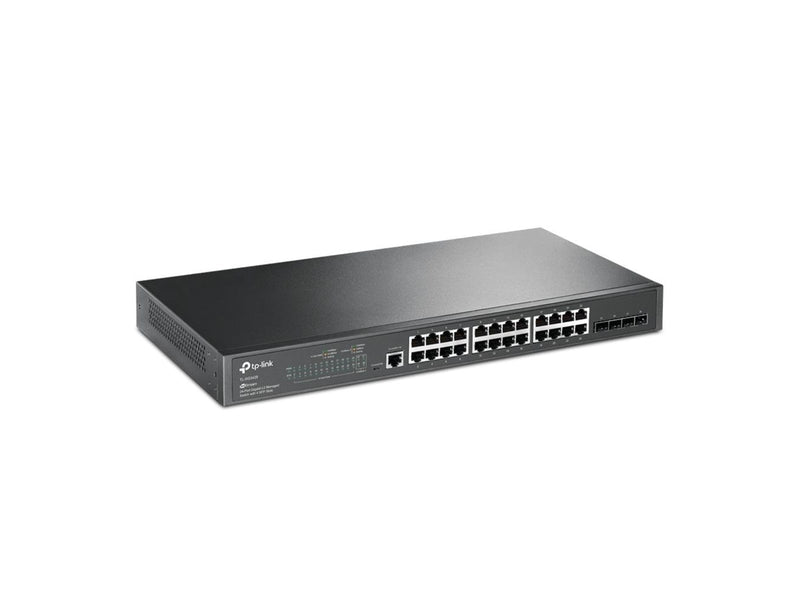TP-Link TL-SG3428 JetStream 24-Port Gigabit L2+ Managed Switch with 4 SFP Slots