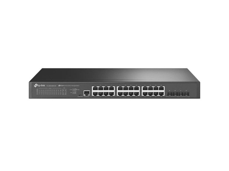 TP-Link TL-SG3428X-M2 JetStream 24-Port 2.5GBASE-T L2+ Managed Switch with 4 10GE SFP+ Slots