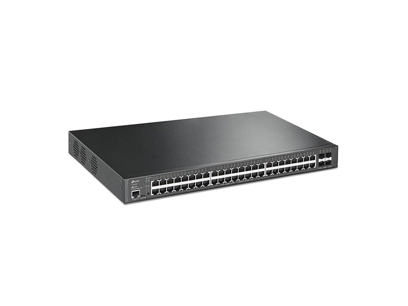 TP-Link TL-SG3452XP JetStream 48-Port Gigabit and 4-Port 10GE SFP+ L2+ Managed Switch with 48-Port PoE+