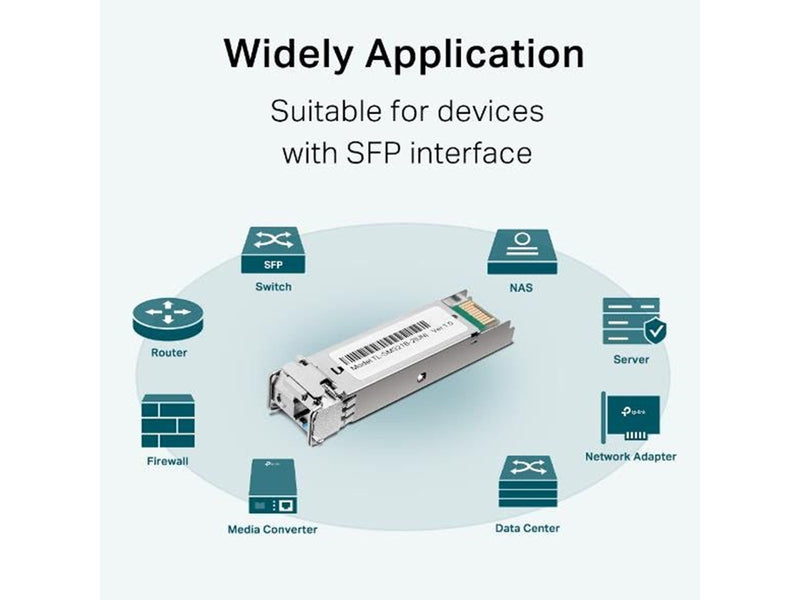 TP-Link TL-SM321B 1000Base-BX WDM Bi-Directional SFP Module