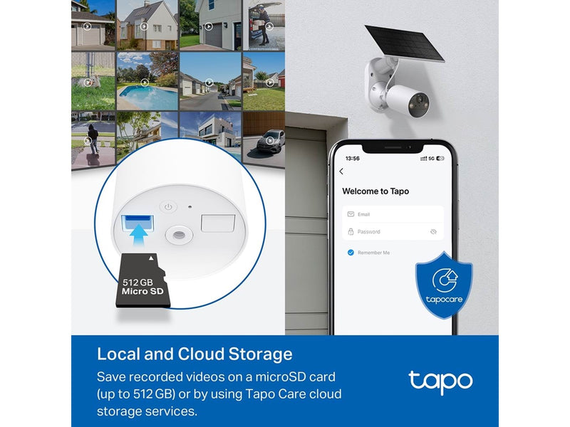 TP-Link Tapo C410 Solarbetriebenes Überwachungskamera-Set