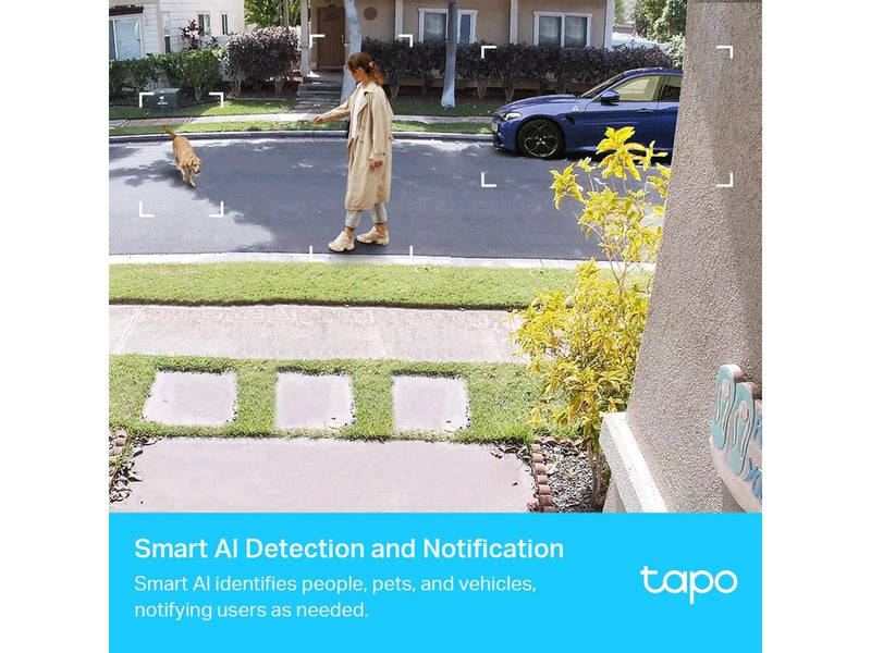 TP-Link Tapo C420S1 Smart Wire-Free Security Camera System (1-Camera System)