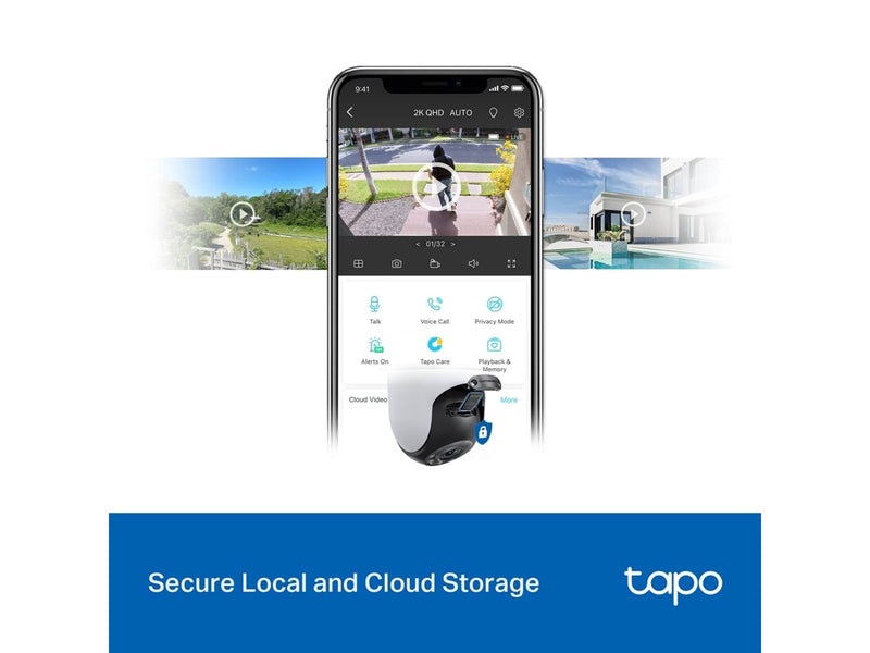 TP-Link Tapo C520WS Outdoor Pan/Tilt Security Wi-Fi Camera